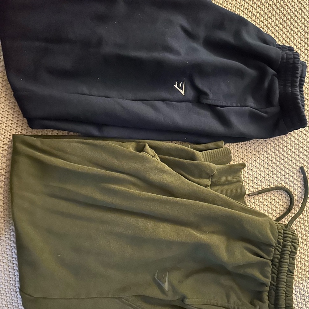 Black and Olive Joggers